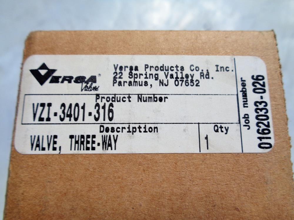 Versa 3-Way 2-Position Versa Air Valve, 3/8" NPT, #VZI-3401-316